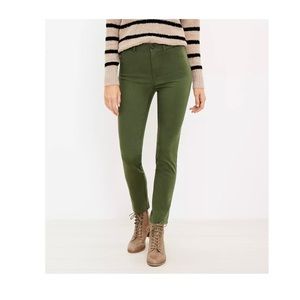 Loft Skinny Stretch Twill Pants